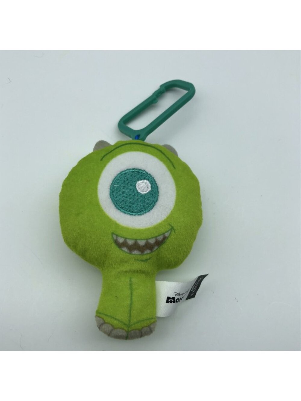 Disney Monsters Inc. MIKE WAZOWSKI KEYCHAIN CLIP 4" McDonalds Disney Pixar